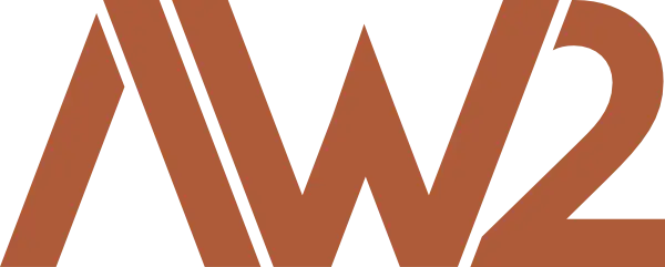 AW2 logo — strategic consulting and marketing company specialized in hospitality and food businesses.